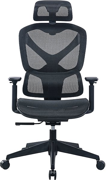 Office Chair AlzaErgo Chair Wave 1 Mesh Black ...