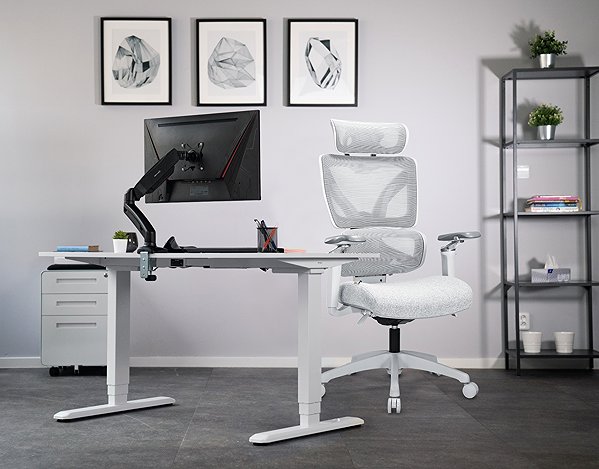 Office Chair AlzaErgo Chair Delta 1 Plus grey ...