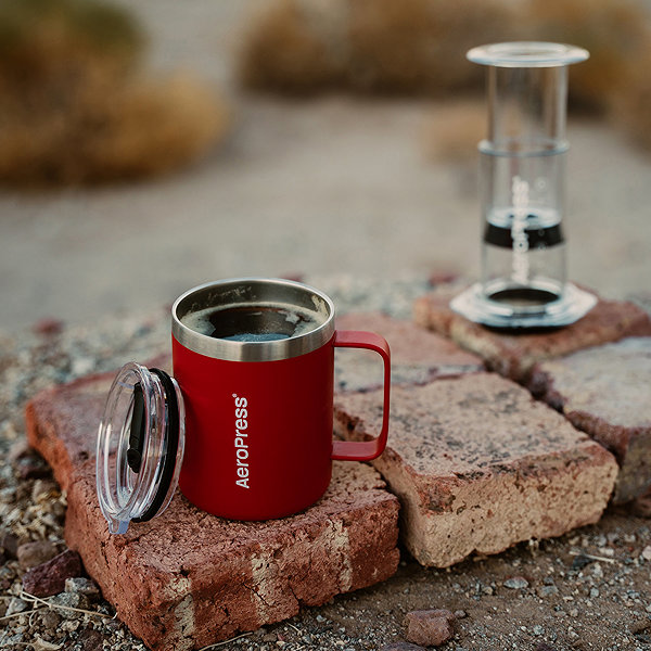 Thermal Mug AeroPress Travel coffee mug red ...