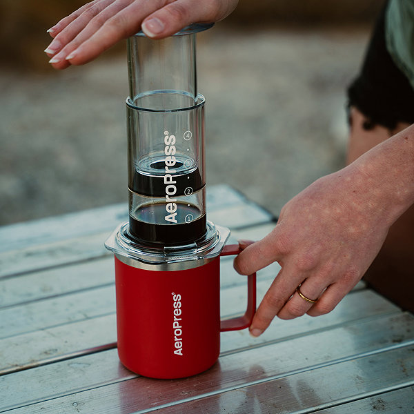 Thermal Mug AeroPress Travel coffee mug red ...