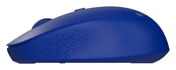 Mouse Eternico Wireless 2.4 GHz Basic Mouse MS100 Blue Lateral view