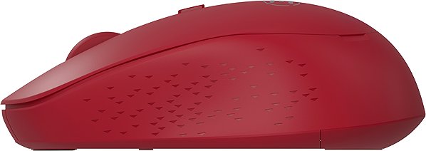 Mouse Eternico Wireless 2.4 GHz Basic Mouse MS100 Red Lateral view