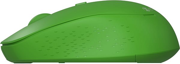 Mouse Eternico Wireless 2.4 GHz Basic Mouse MS100 Green Lateral view