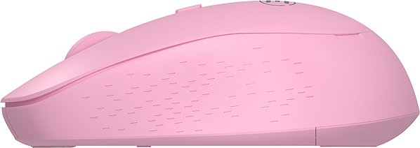 Mouse Eternico Wireless 2.4 GHz Basic Mouse MS100 Pink Lateral view