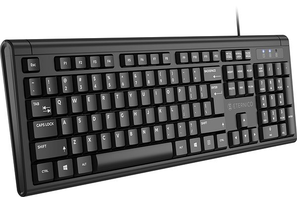Tastatur Eternico Essential Keyboard Wired KD1000 - US ...