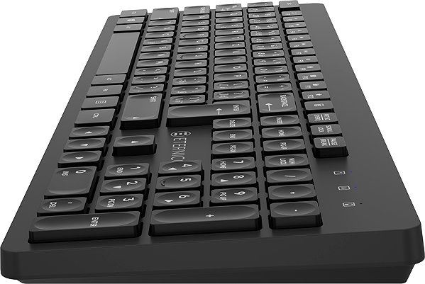 Keyboard and Mouse Set Eternico Essential Wireless set KS4011 black - CZ/SK ...
