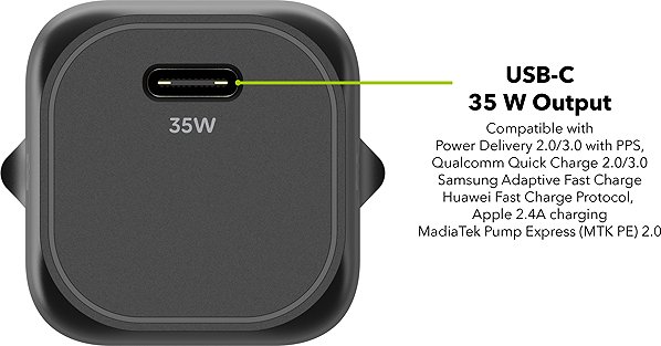 Wall Charger AlzaPower Apex G550 35W Black ...