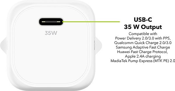 Wall Charger AlzaPower Apex G550 35W White ...