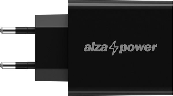 AC Adapter AlzaPower A130 Fast Charge 30W black Screen