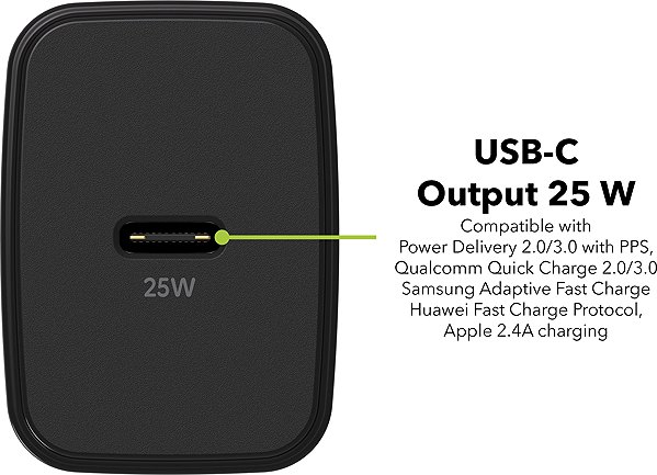 Wall Charger AlzaPower Compact A600 25W Black ...