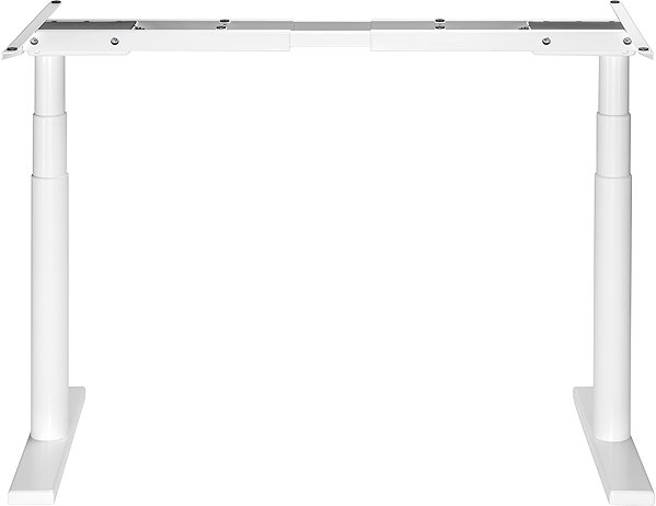 Height Adjustable Desk AlzaErgo Table ET1 Ionic white Screen