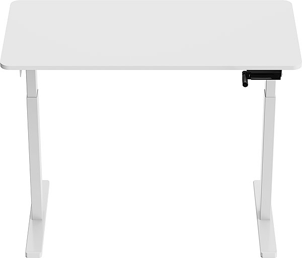Height Adjustable Desk AlzaErgo Table ET5 AiO Essential 120×60 cm white ...