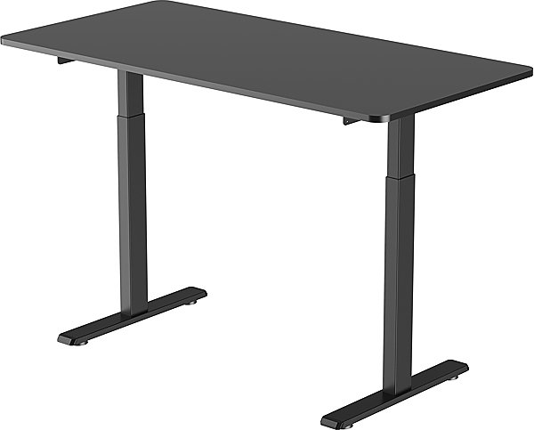 Height Adjustable Desk AlzaErgo Table ET5 AiO Essential 140×70 cm black ...