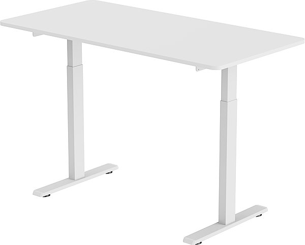 Height Adjustable Desk AlzaErgo Table ET5 AiO Essential 140×70 cm white ...
