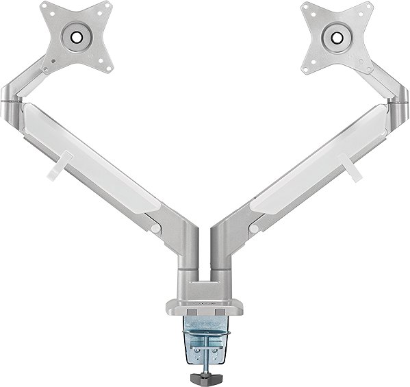 Monitor Arm AlzaErgo Arm D220S Space Saver Silver Screen