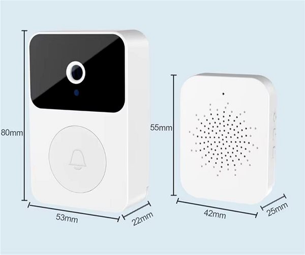 Doorbell AFF 4210 Wireless WiFi video doorbell with camera ...