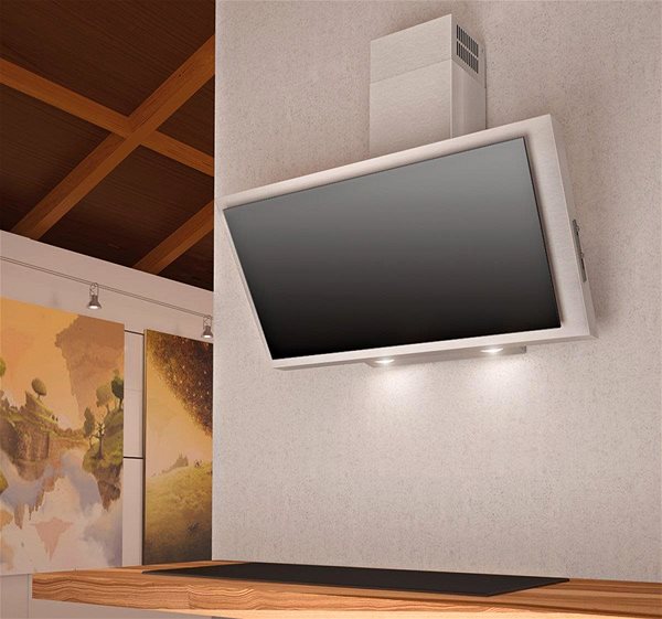 Extractor Hood AIRFORCE F162 D2 80 BK/X Lifestyle