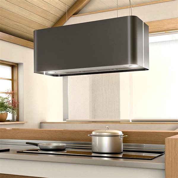 Extractor Hood AIRFORCE F181 XXL TLC 70 BK/X ...
