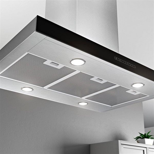 Extractor Hood AIRFORCE F206 90 BK/X ...
