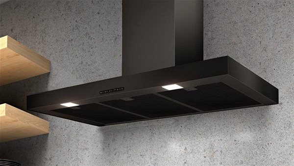 Extractor Hood AIRFORCE F53 S4 90 BK Lifestyle
