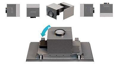 Extractor Hood AIRFORCE Silhouette EASY UP WH/A/100 ...