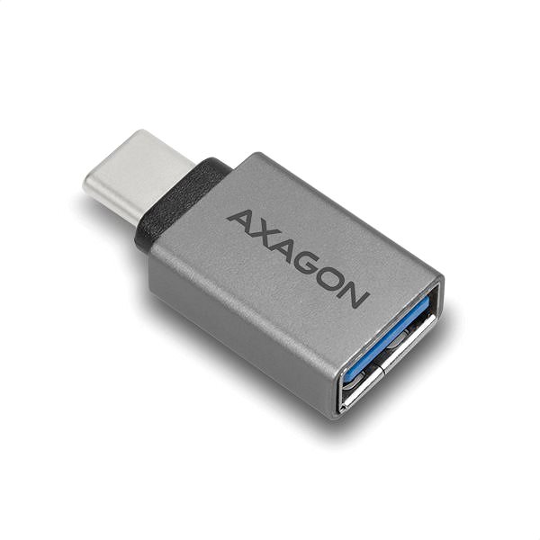 Adapter AXAGON USB-C 3.1 -> USB-A Seitlicher Anblick