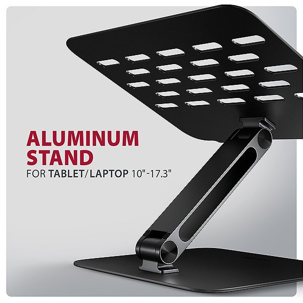 Laptop-Ständer AXAGON STND-LQB Aluminium HQ Laptop-Ständer 10