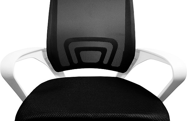 Office Chair Aga MR2073 black - white ...