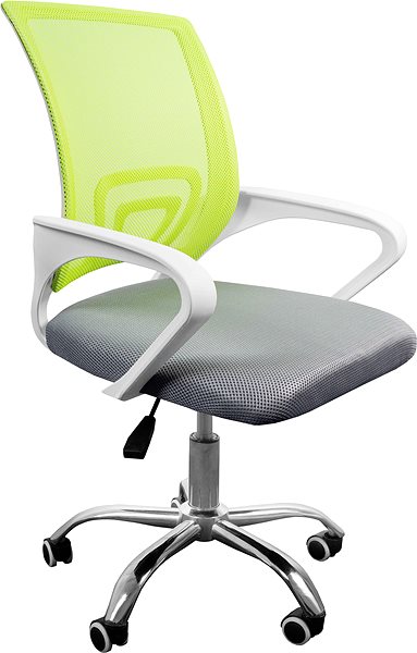 Office Chair Aga MR2071 grey - green ...