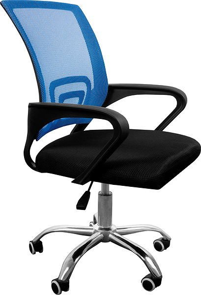 Office Chair Aga MR2076 black - blue ...