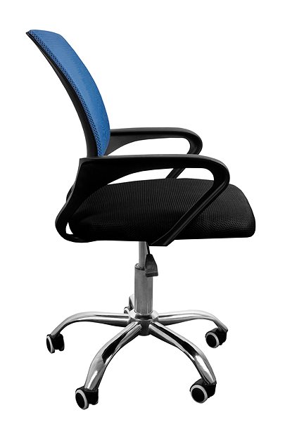 Office Chair Aga MR2076 black - blue ...