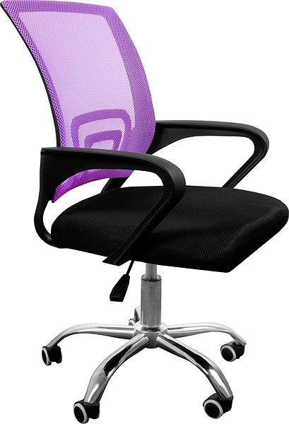 Office Chair Aga MR2077 black - purple ...