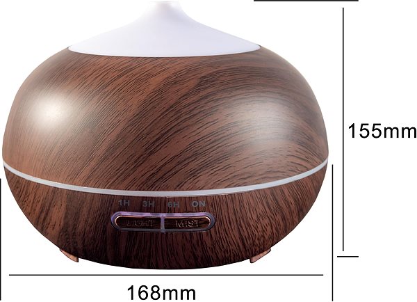 Aroma diffuser Aga MRDI08-DBrown, dark brown .