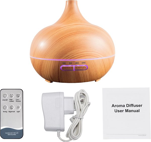 Aroma diffuser Aga MRDI09-LBrown, light brown .