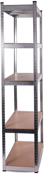 Shelving Unit AGA Metal shelf 180 × 90 × 40 cm 5 shelves MR4602 ...