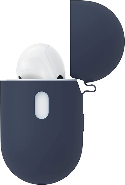 Headphone Case AlzaGuard Skinny Silicone Case for AirPods Pro 2 blue ...