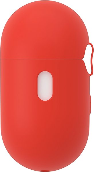 Headphone Case AlzaGuard Skinny Silicone Case for AirPods Pro 2 red ...