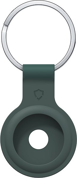 AirTag Key Ring AlzaGuard Silicone Keychain for Airtag green ...