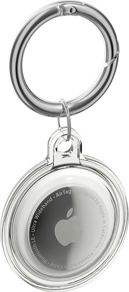 AirTag Key Ring AlzaGuard Waterproof Keychain for AirTag - clear ...