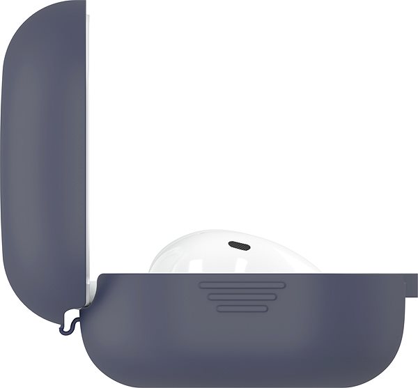 Headphone Case AlzaGuard Premium Silicone Case for Samsung Galaxy Buds Live / Pro / FE / 2 / 2 Pro Dark Blue ...