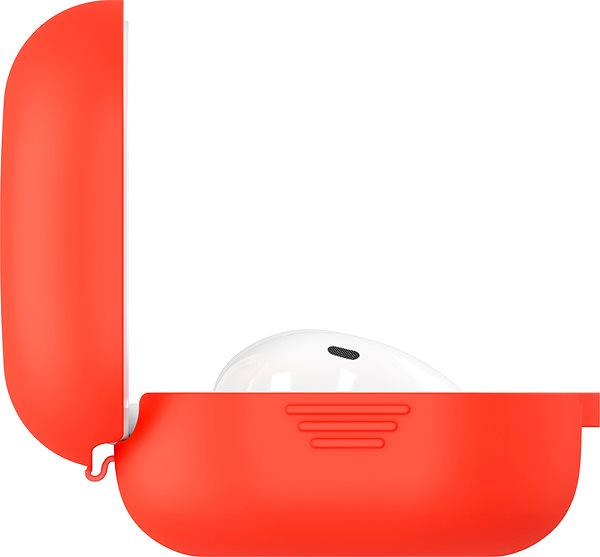 Headphone Case AlzaGuard Premium Silicone Case for Samsung Galaxy Buds Live / Pro / FE / 2 / 2 Pro Red ...