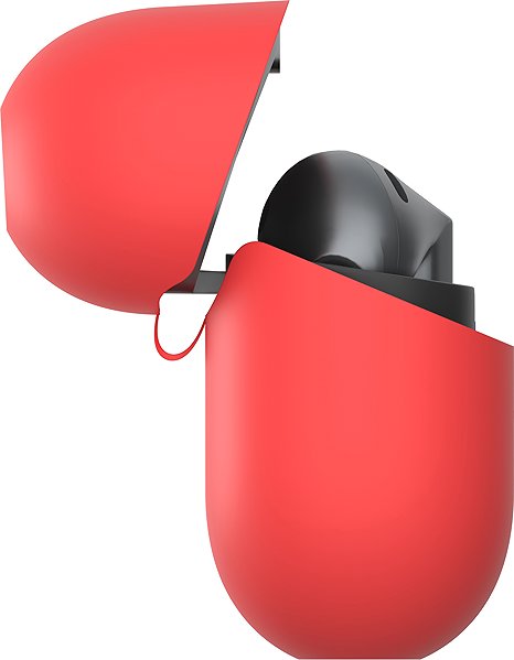 Headphone Case AlzaGuard Premium Silicone Case for Samsung Galaxy Buds 3 / Pro red ...