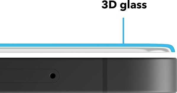 Glass Screen Protector AlzaGuard 3D Elite Resin Glass for iPhone 7 / 8 / SE 2020 / SE 2022 ...