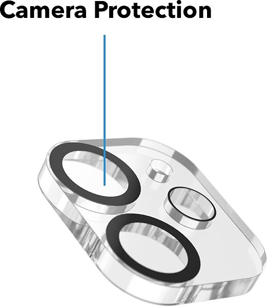 AlzaGuard Ultra Clear Lens Protector for iPhone 11 .