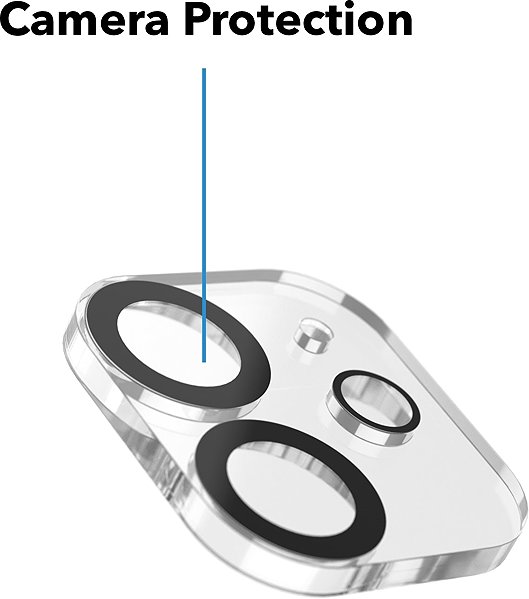 AlzaGuard Ultra Clear Lens Protector for iPhone 12 .