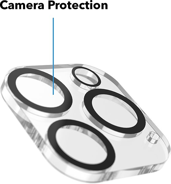 AlzaGuard Lens Protector for iPhone 14 Pro / 14 Pro Max black Screen