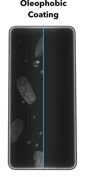 Glass Screen Protector AlzaGuard 2.5D Glass with TPU Frame for iPhone 15 black ...