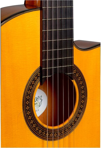 Elektroakustische Gitarre Angel Lopez CF1246CFI-S ...