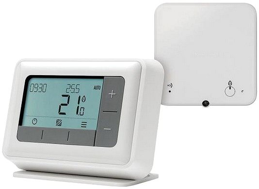 Termostat Honeywell Home T4R, Programovateľný bezdrôtový termostat, 7-dňový program, Y4H910RF4072 ...