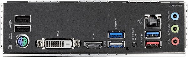 Motherboard GIGABYTE B550 GAMING X V2 Connectivity (ports)